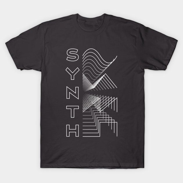 Synth Waveform Audio Analog Design Modular Gift T-Shirt by star trek fanart and more